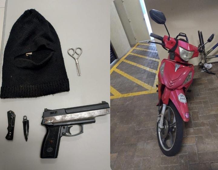 Adolescentes invadem escola, furtam moto e tentam roubar homem na Vila Xavier