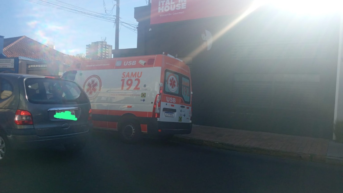 Jovem fica ferida após sofrer acidente com água quente no Centro de Araraquara