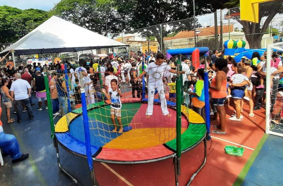 Piscina de bolinhas, cama elástica e pipoca na 10ª edição do ‘Ruas de Lazer’ em Araraquara; veja quando e onde