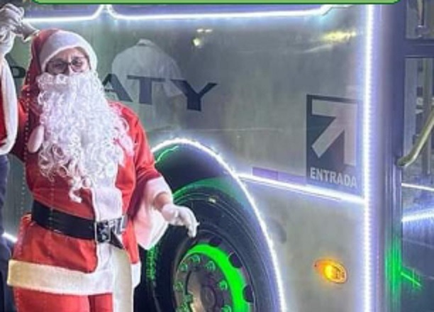 Distribuição de doces e presença do Papai Noel: confira a programação do 4º Bonde do Noel em Araraquara