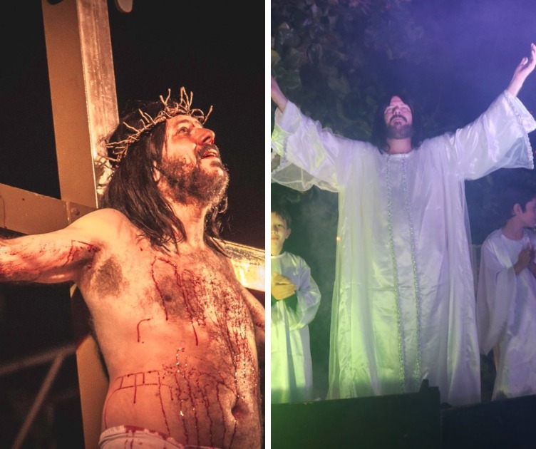 Encenação da Paixão de Cristo acontece no Gigantão; confira o horário