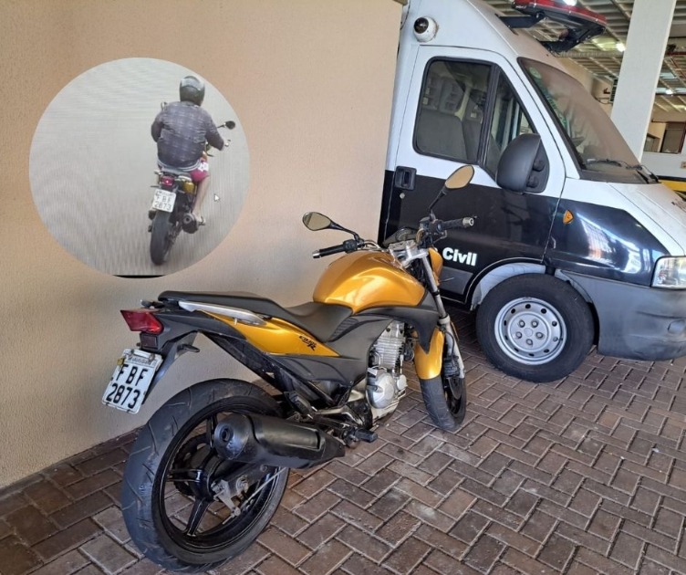 Moto Dublê: GCM de Araraquara apreende motocicleta suspeita de ter sido roubada em São Carlos