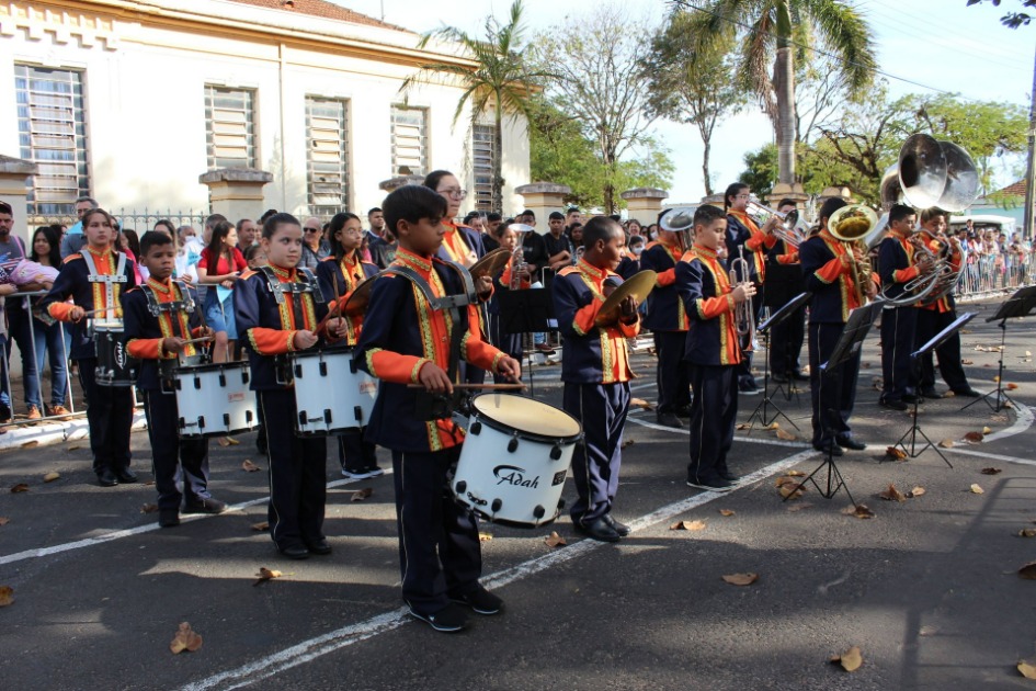 Banda Marcial de Boa Esperança do Sul celebra dois anos de retorno com as atividades