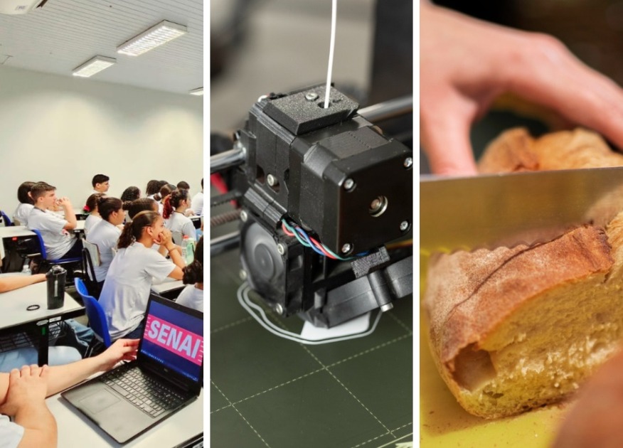 Power BI, impressão 3D, pães especiais: Senai Araraquara abre inscrições para cursos gratuitos