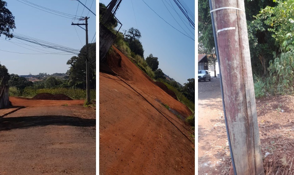 Poste caindo e asfalto ‘esfarelando’: veja a realidade dos moradores da  Avenida Padre Manoel da Nóbrega, em Araraquara