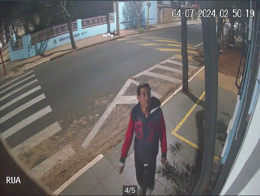 Ladrão invade e furta dinheiro do caixa de cafeteria no Centro de Araraquara