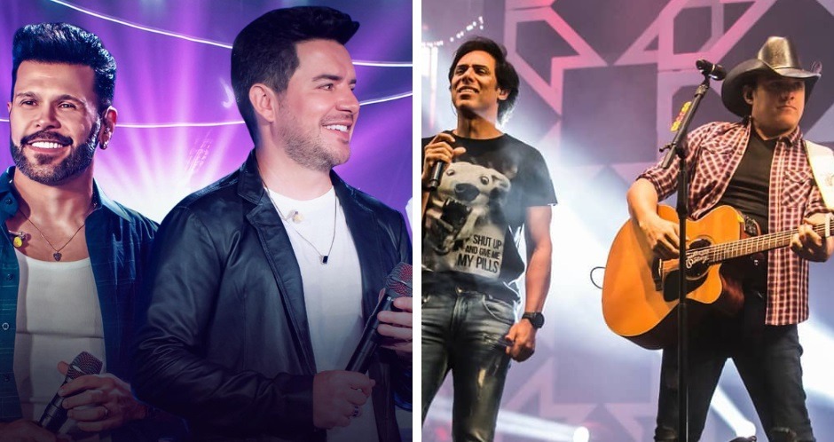 Marcos & Belutti e Guilherme & Santiago: Veja a programação de shows do aniversário de BES