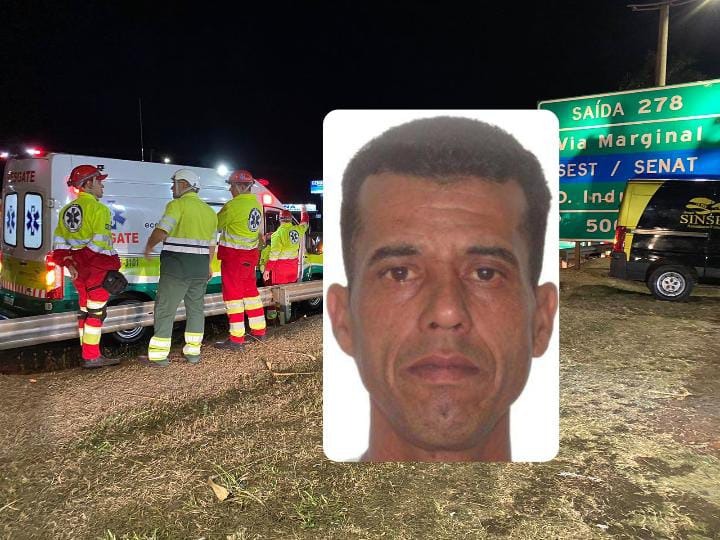 Homem que morreu atropelado na Washington Luís será velado e sepultado em Nova Europa