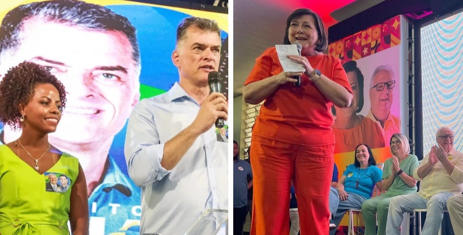 Dr. Lapena (PL) e Eliana Honain (PT) oficializam candidaturas à prefeitura de Araraquara