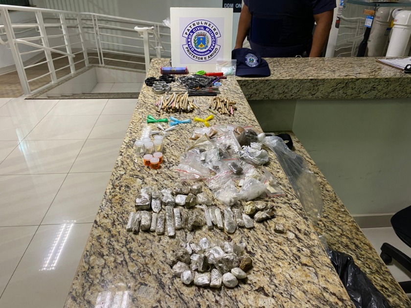 GCM apreende drogas na festa de aniversário de Araraquara