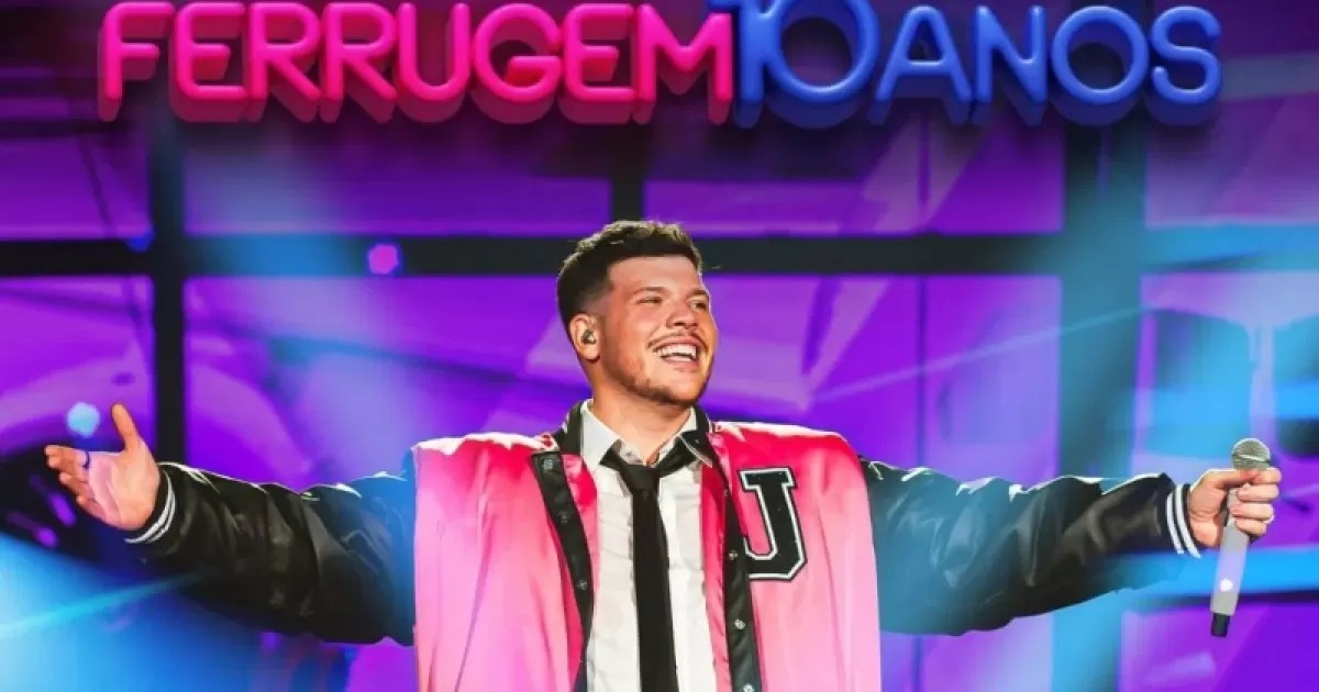 Show da turnê de 10 anos de Ferrugem é confirmado para outubro em Araraquara