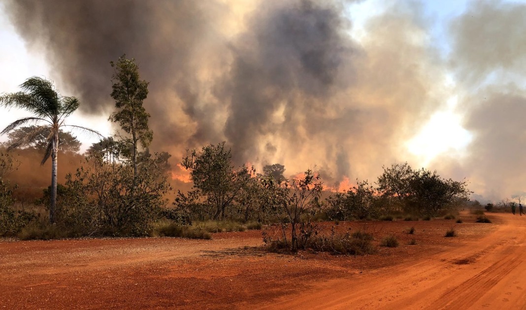 Defesa Civil alerta: risco elevado de incêndios em todo o estado até terça (10)