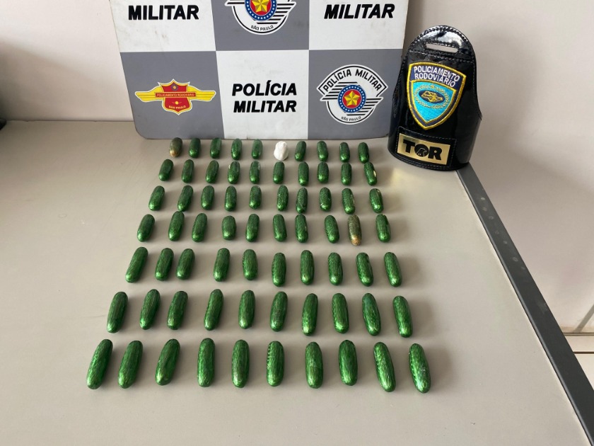 Boliviano é preso pelo TOR com 70 cápsulas de cocaína no estômago na SP-318 em Rincão