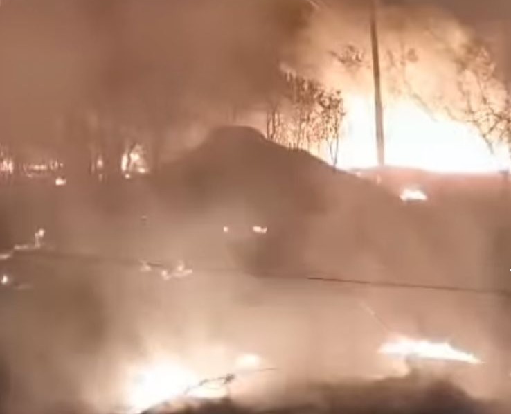 Cinco pessoas são flagradas por segurança de shopping colocando fogo em mata de Araraquara