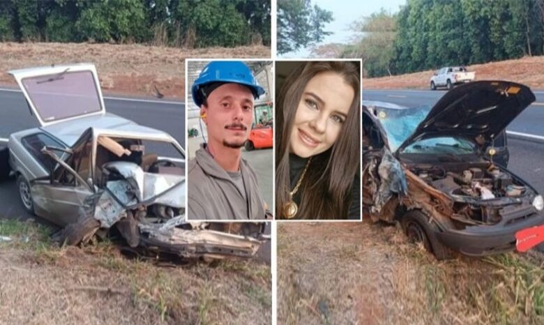 Colisão frontal entre carros deixa duas pessoas mortas na SP-331 em Nova Europa
