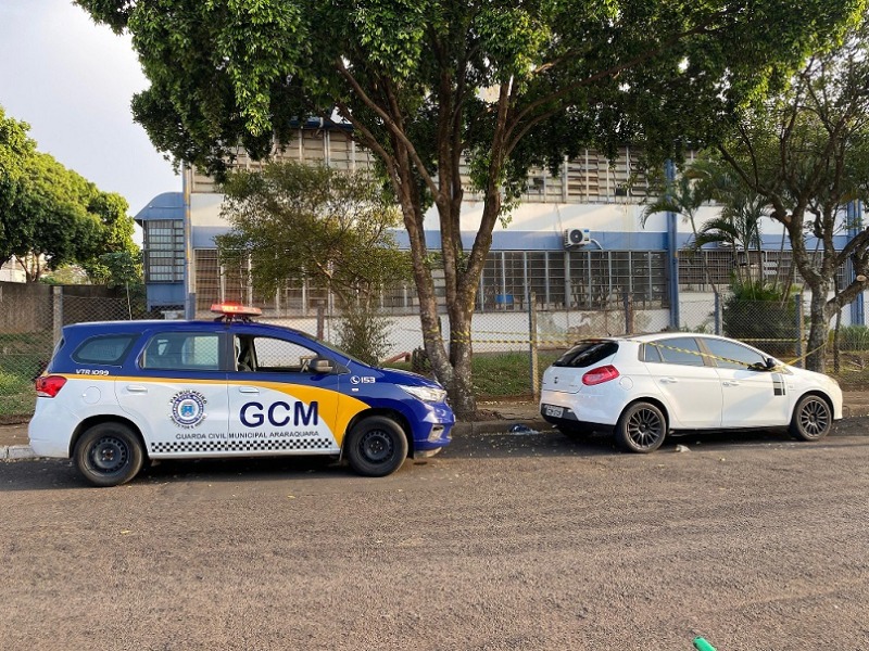 Veículo roubado em latrocínio no Jardim Monte Carlo é localizado pela GCM de Araraquara