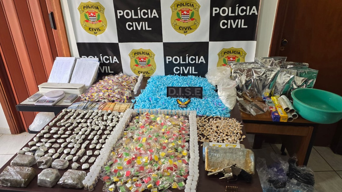 DISE estoura casa bomba e encontra grande quantidade de drogas no Parque São Paulo