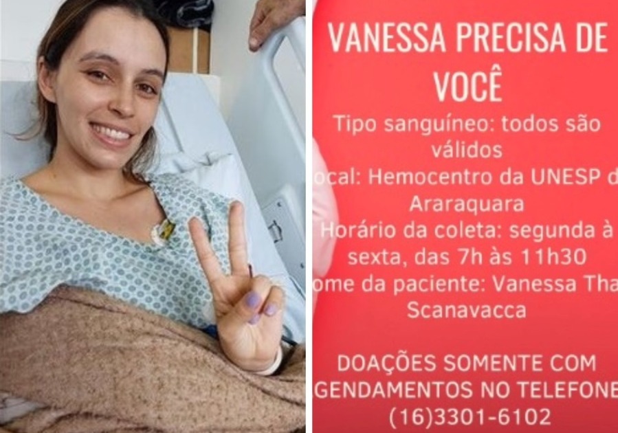 Todos pela Vanessa: campanha busca doadores de sangue para ajudar jovem com leucemia