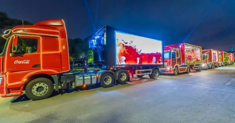 Caravana da Coca-Cola vai passar pela segunda vez em Araraquara; veja ruas e bairros