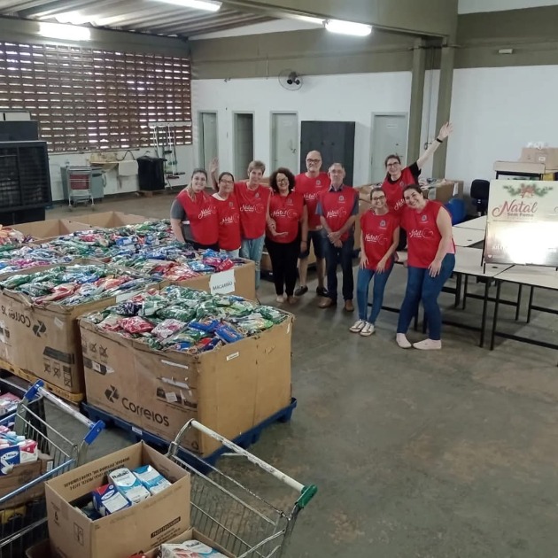 Natal sem Fome arrecada 8 toneladas de alimentos em Araraquara