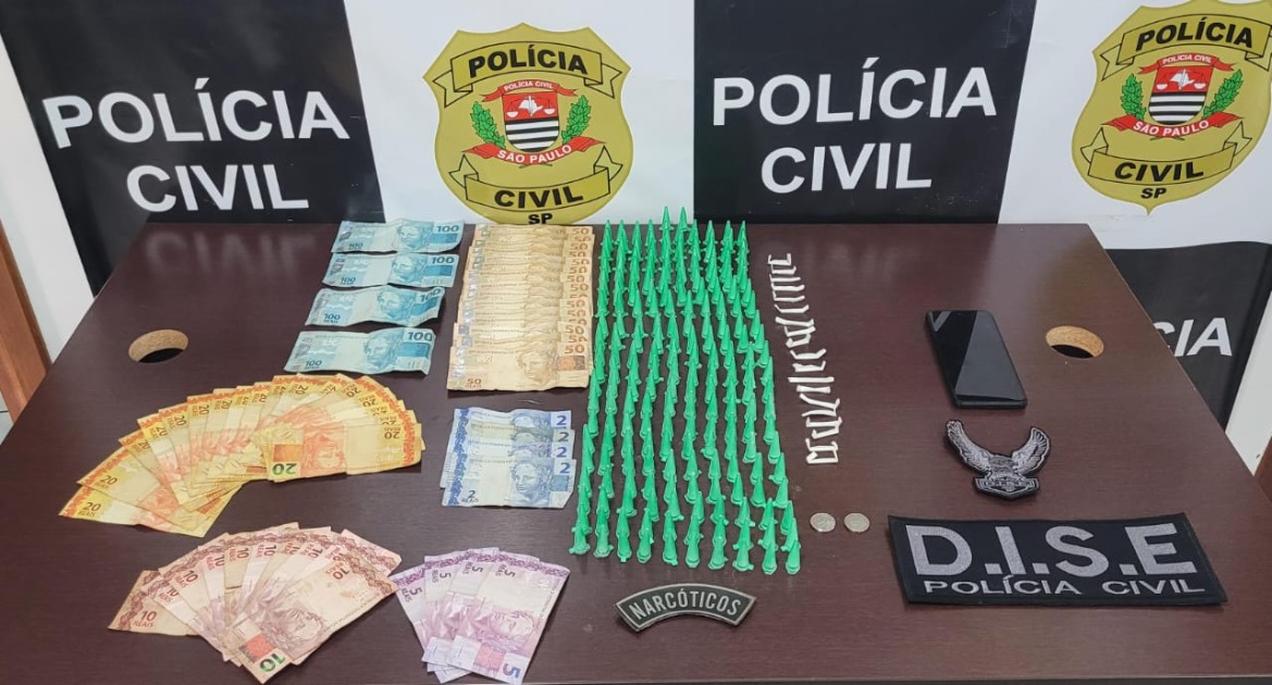 Adolescente é detido pela DISE com mais de 200 pinos de cocaína no Selmi Dei
