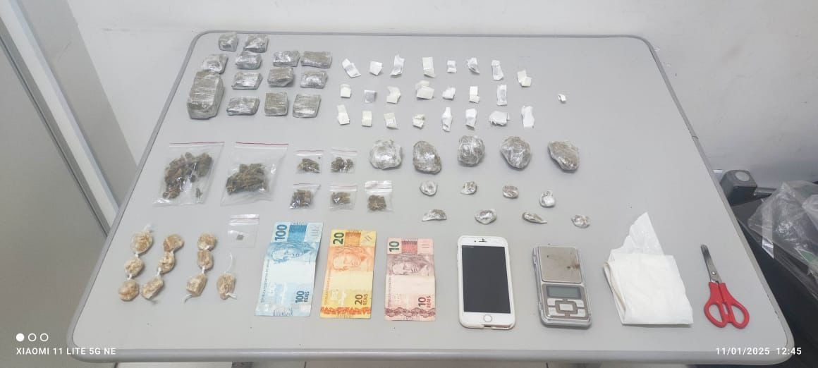 Disk Drogas: adolescente é detido pela PM por tráfico no Jardim América