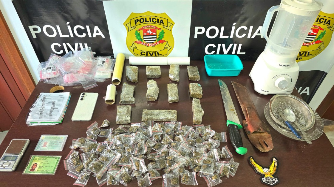 DISE estoura “casa bomba” e apreende grande quantidade de maconha no Jardim Tabapuã