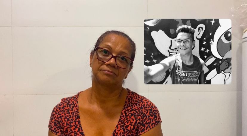 “Por causa de um espelho, mataram meu filho”, desabafa mãe de jovem que morreu espancado no Hortência