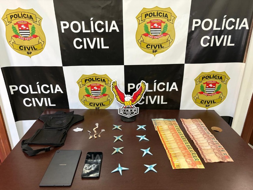 Adolescente é apreendido pela DISE com drogas e dinheiro no Jardim São Rafael
