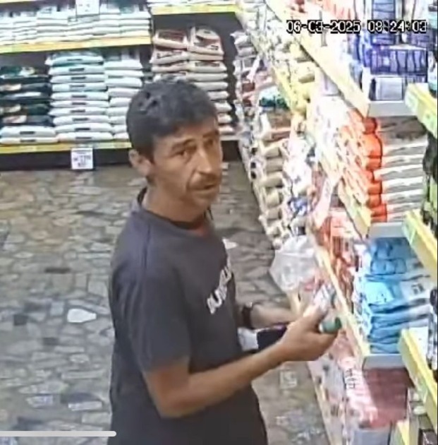 Ladrão é flagrado furtando picanha e azeites em supermercado no Santana