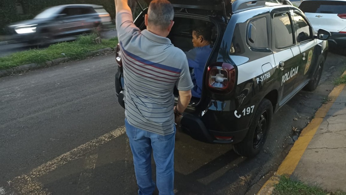 Homem é preso pelo SIG da CPJ por descumprimento de medida protetiva no Jardim dos Palmares