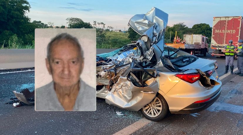 Idoso que morreu após grave acidente na SP-255 em Araraquara será velado e sepultado na quinta em Sertãozinho