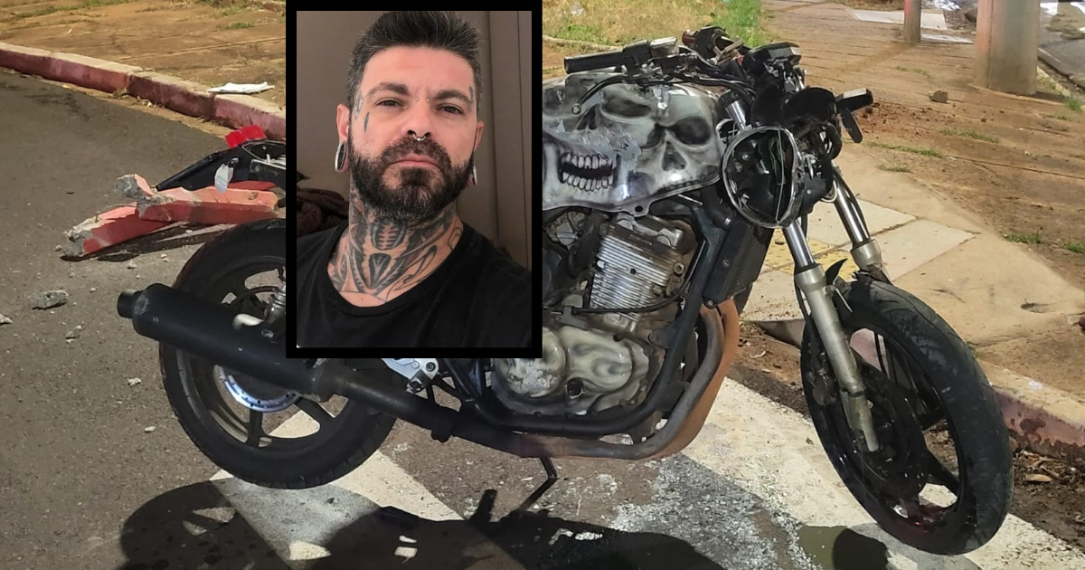 Barelli tatuador morre em grave acidente de moto em Araraquara