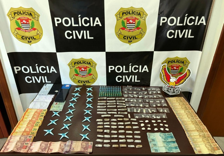 Coveiro é preso por tráfico e usa pitbulls para tentar fugir da DISE em residência no Jardim América