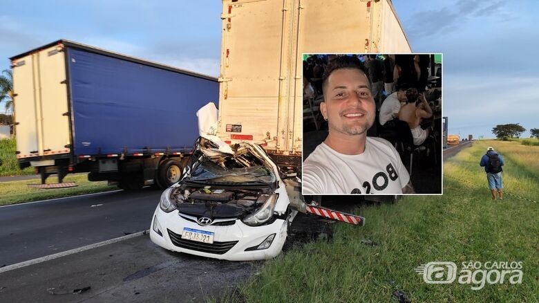 Corpo de barbeiro que morreu em acidente na SP-310 será velado e sepultado em Américo