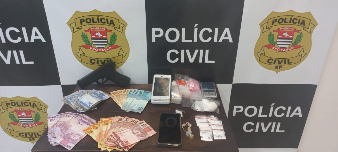 SIG da CPJ recupera toldo furtado e prende homem com drogas e dinheiro no Jardim América