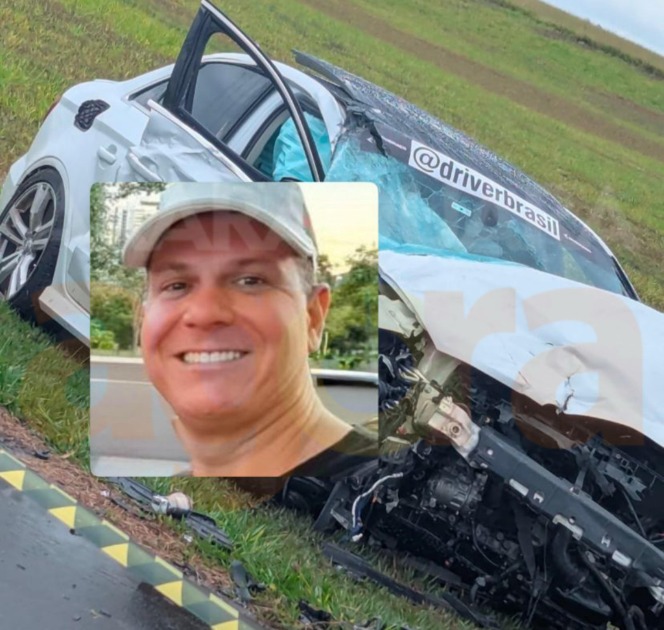 Corpo de pecuarista que morreu em grave acidente de carro na pista da Embraer será transladado para Campo Grande (MS)