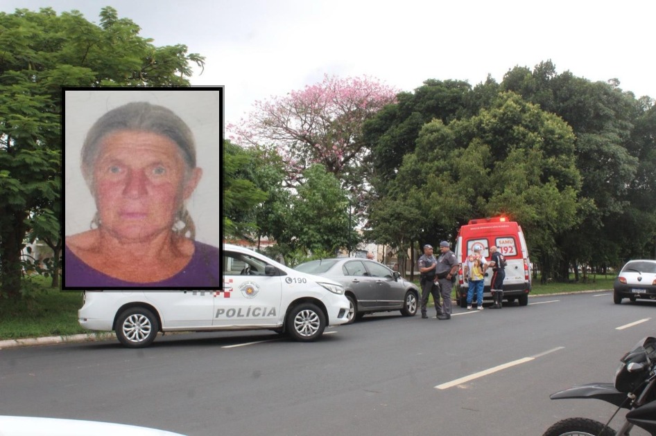 Idosa morre após ser atropelada por carro em avenida de Matão