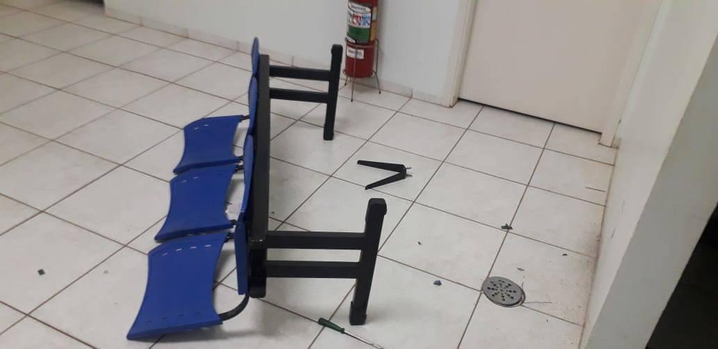 Homem é preso durante tentativa de furto em posto de saúde
