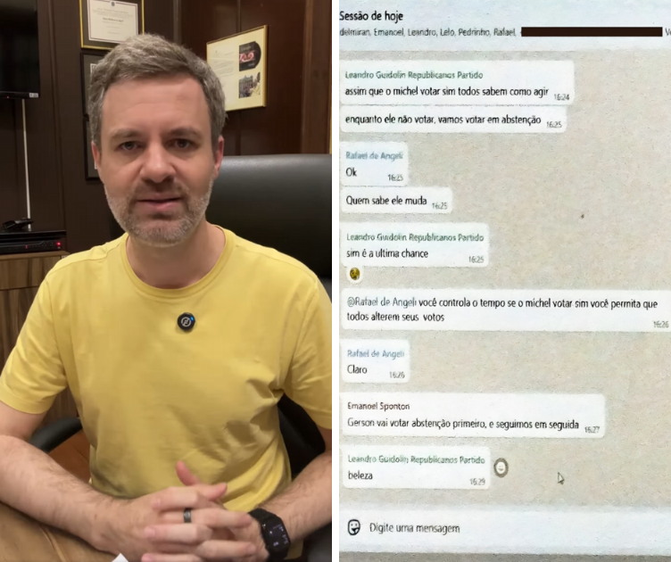 Presidente da Câmara fala após vazamento de mensagens sobre votação em Araraquara; ‘pediu calma’
