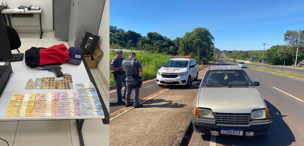 Quadrilha é presa pela PM após roubar padaria no Jardim Pinheiros