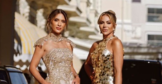 Estilista Carina Gripa assina vestidos no tapete vermelho de Cannes; ‘um marco’
