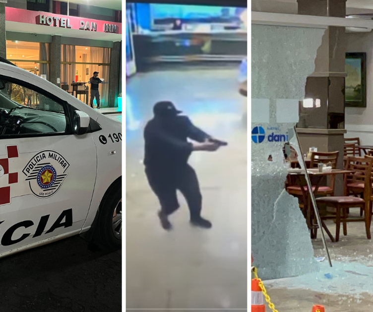 Tiros em hotel de Araraquara: vídeo mostra autor, estragos e o que se sabe do caso
