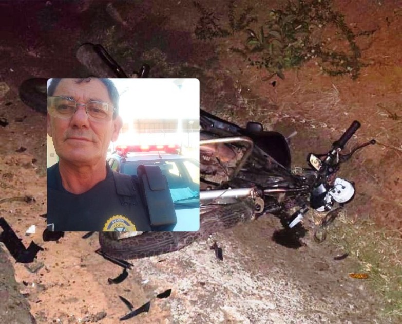 GCM morre após grave acidente de moto em vicinal de Matão