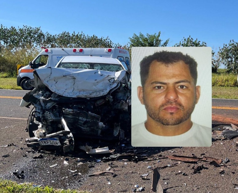 Motorista de aplicativo que se envolveu em colisão frontal entre dois carros na SPA-04 morre na Santa Casa de Araraquara