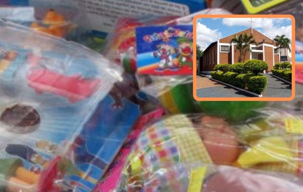 Missão Dia das Crianças: grupo de jovens de Araraquara arrecada brinquedos e doces