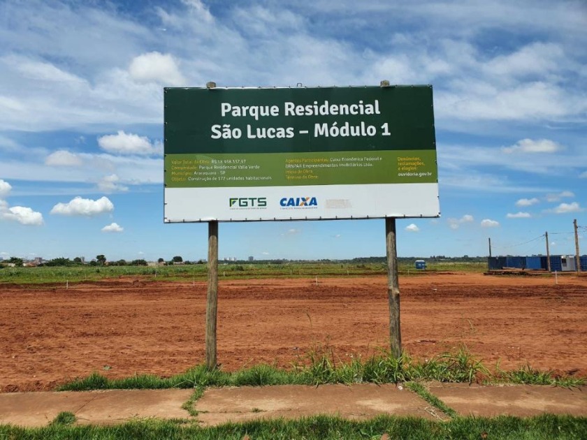 BRN construtora adia novamente entrega das casas do Residencial São Lucas, em Araraquara