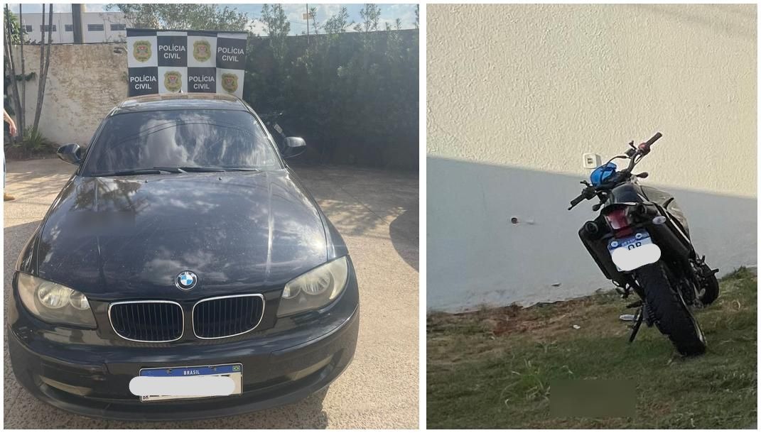 Jovem preso pelo DEIC com carro e moto de luxo é solto após audiência de custódia em Araraquara