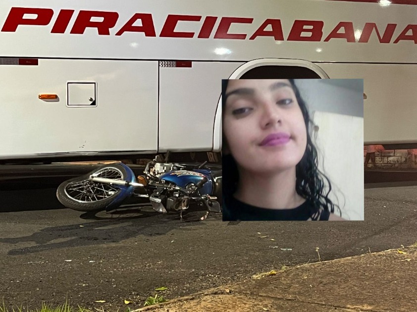 Motociclista morre e garupa fica ferida após colisão com ônibus no Yolanda Ópice