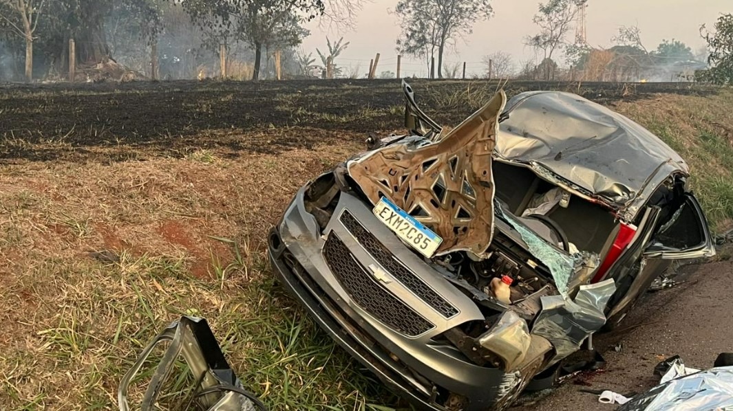 Árvore cai sobre carro, mata motorista e deixa passageira ferida na SP-310 em Araraquara